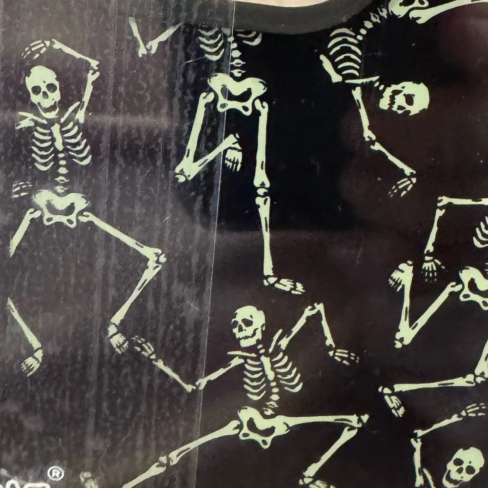 Skeleton Design GLOW IN THE DARK “bone boogie”Limited Edition black Phone Case